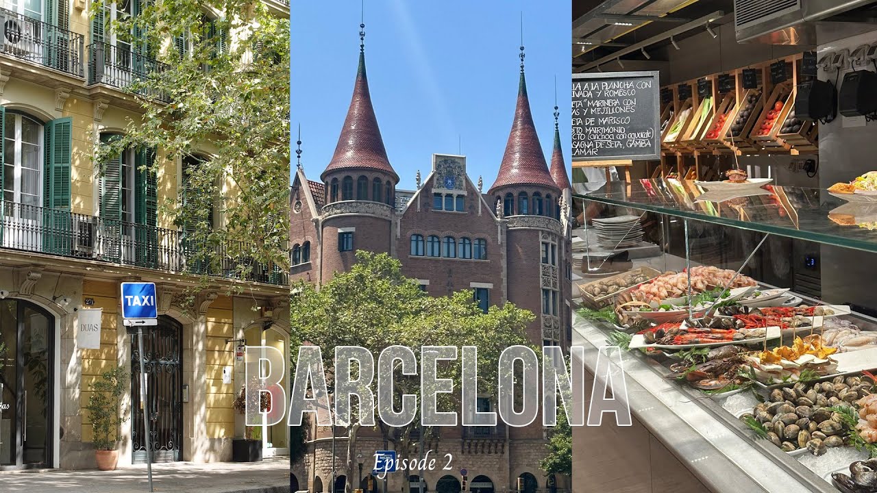 Vlog. 바르셀로나 신혼여행 🇪🇸 | 쇼핑하고 먹고 즐기고 행복이란 이런 것인가.. | 타파스 찐맛집 | 걷기만 하면 보이는 예술작품들 | 가우디 건물의 위엄 | 선물 추천