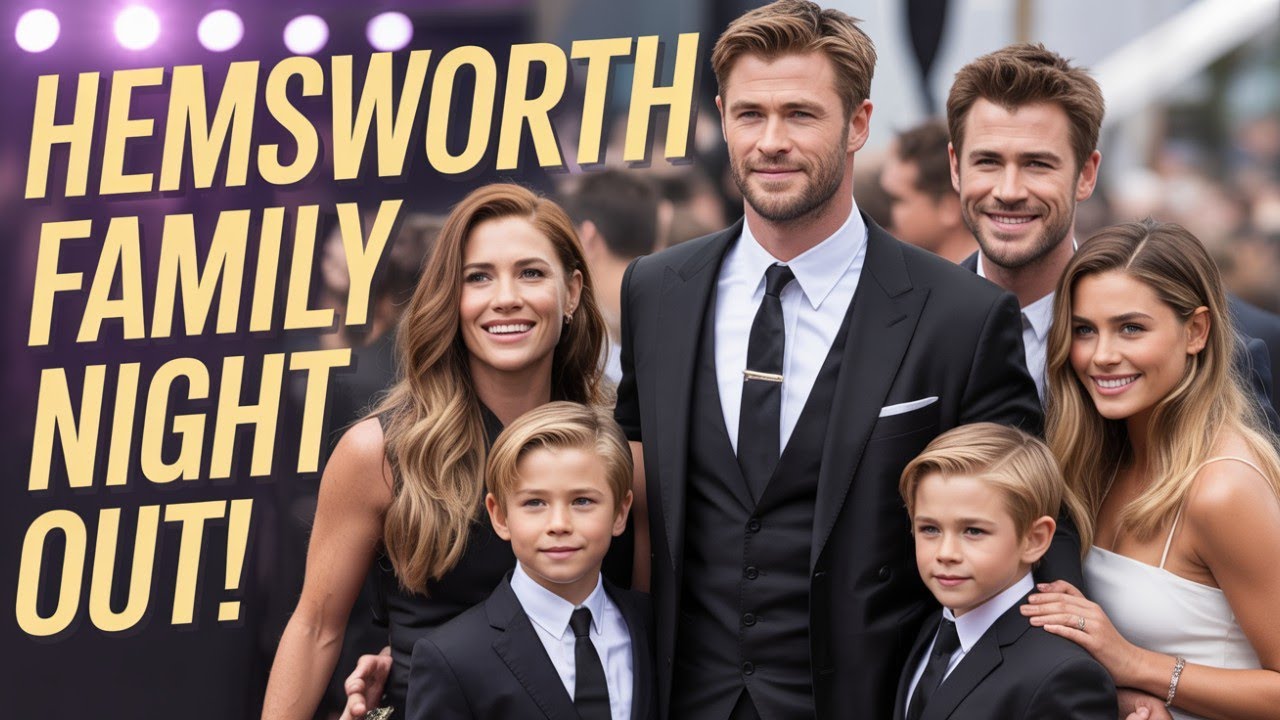 Chris Hemsworth’s Family Steals the Show in London