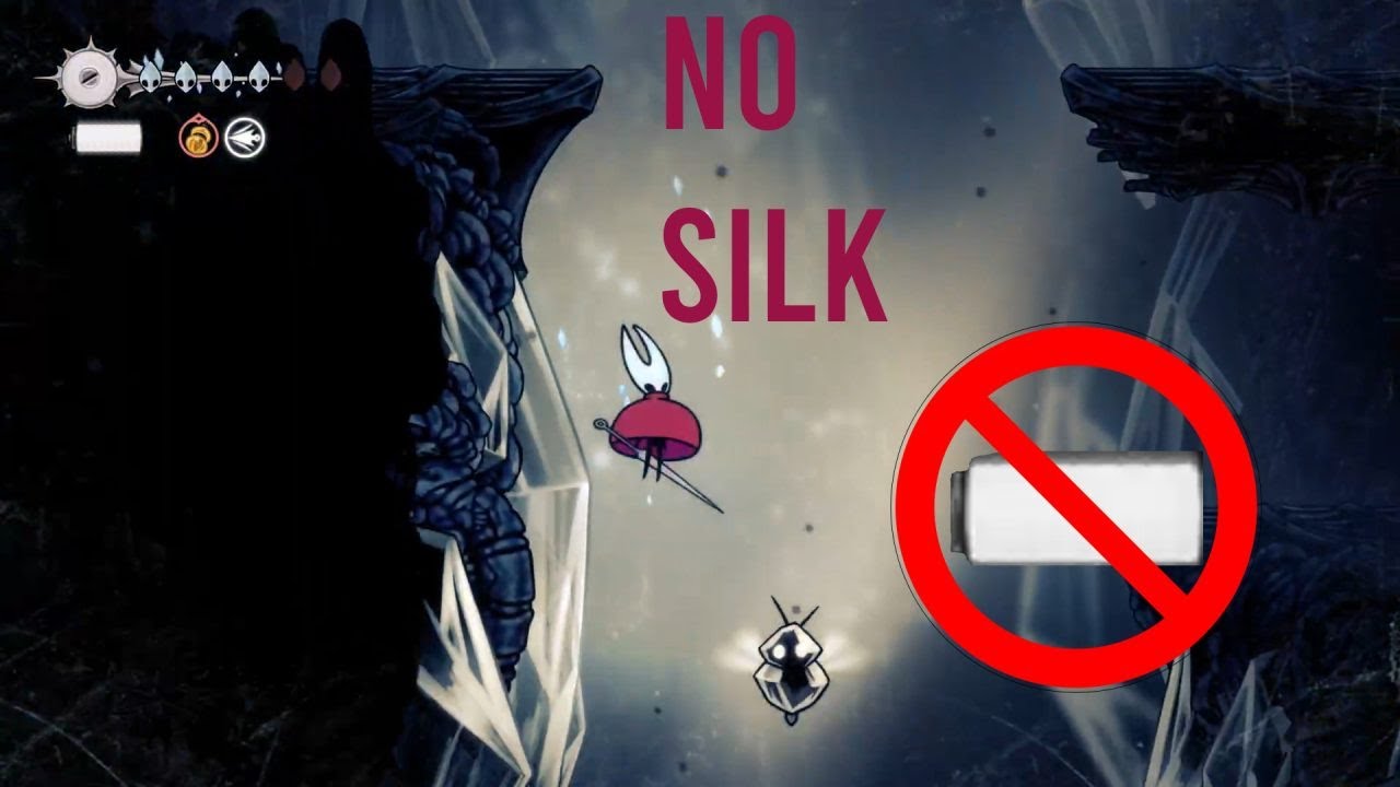 Silksong - Climbing Mount Fay without using silk