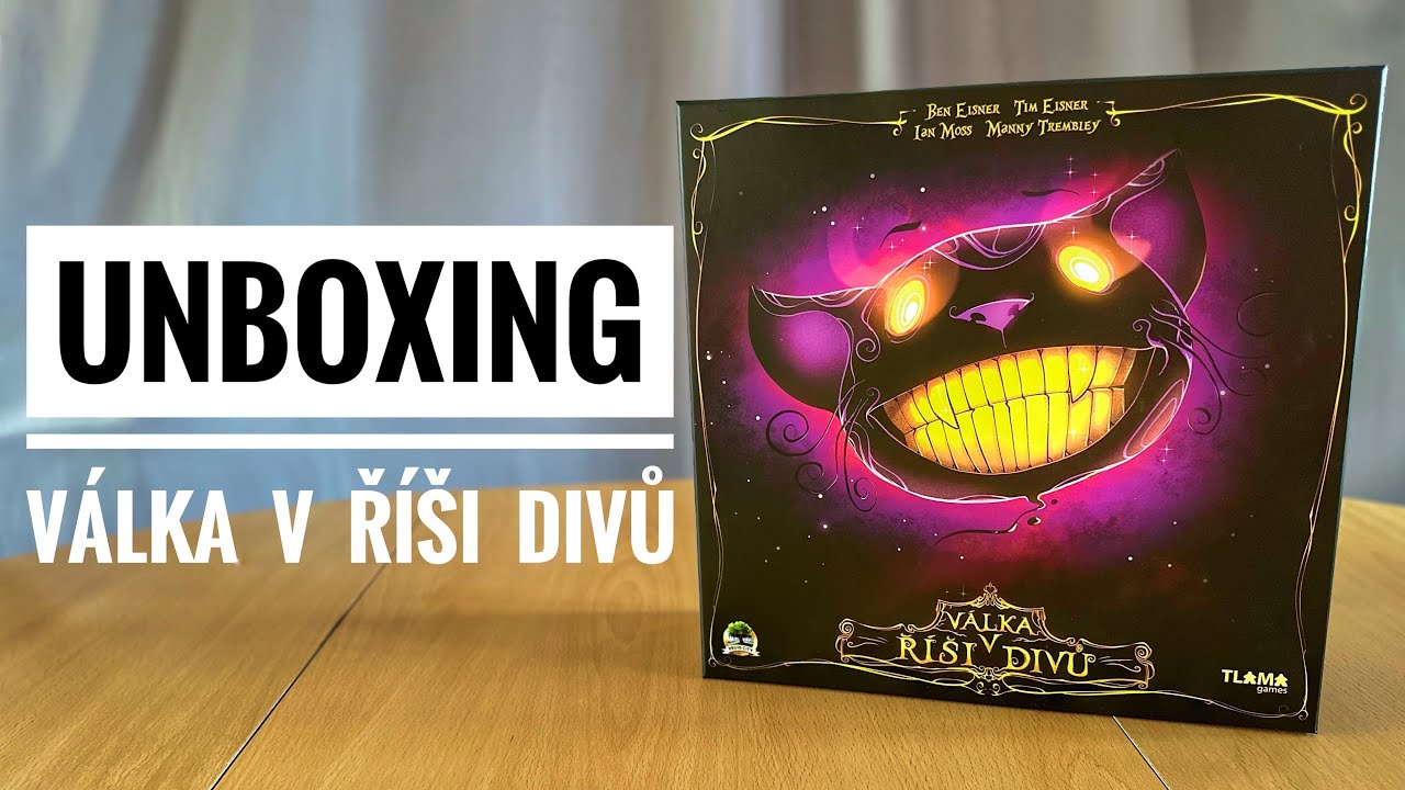 UNBOXING | VÁLKA V ŘÍŠI DIVŮ | TLAMA GAMES