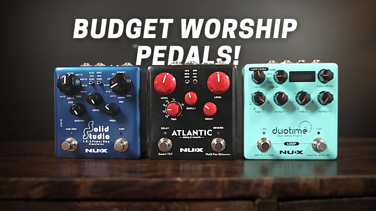 Распаковка педалей эффектов NUX // Бюджетные педали для Worship Pedalboard!