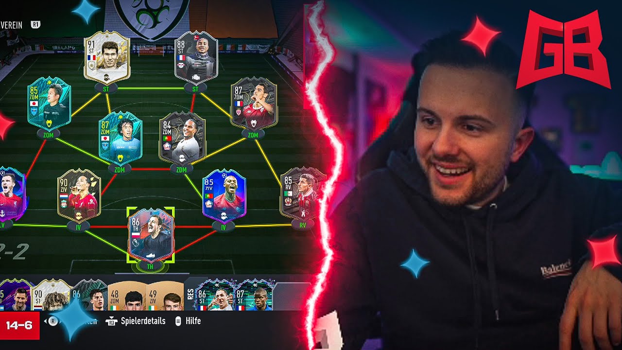 GamerBrother BEWERTET sein WEEKEND LEAGUE TEAM 😬 mit ZIDANE 91 🔥 | GamerBrother Stream Highlights