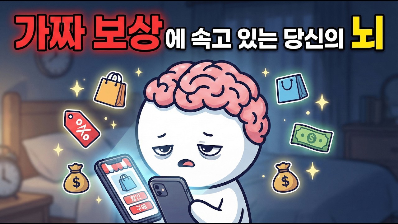 밤마다 결제 버튼을 누르는 당신, 사실은 물건이 아니라 '자유'가 그리웠던 겁니다
