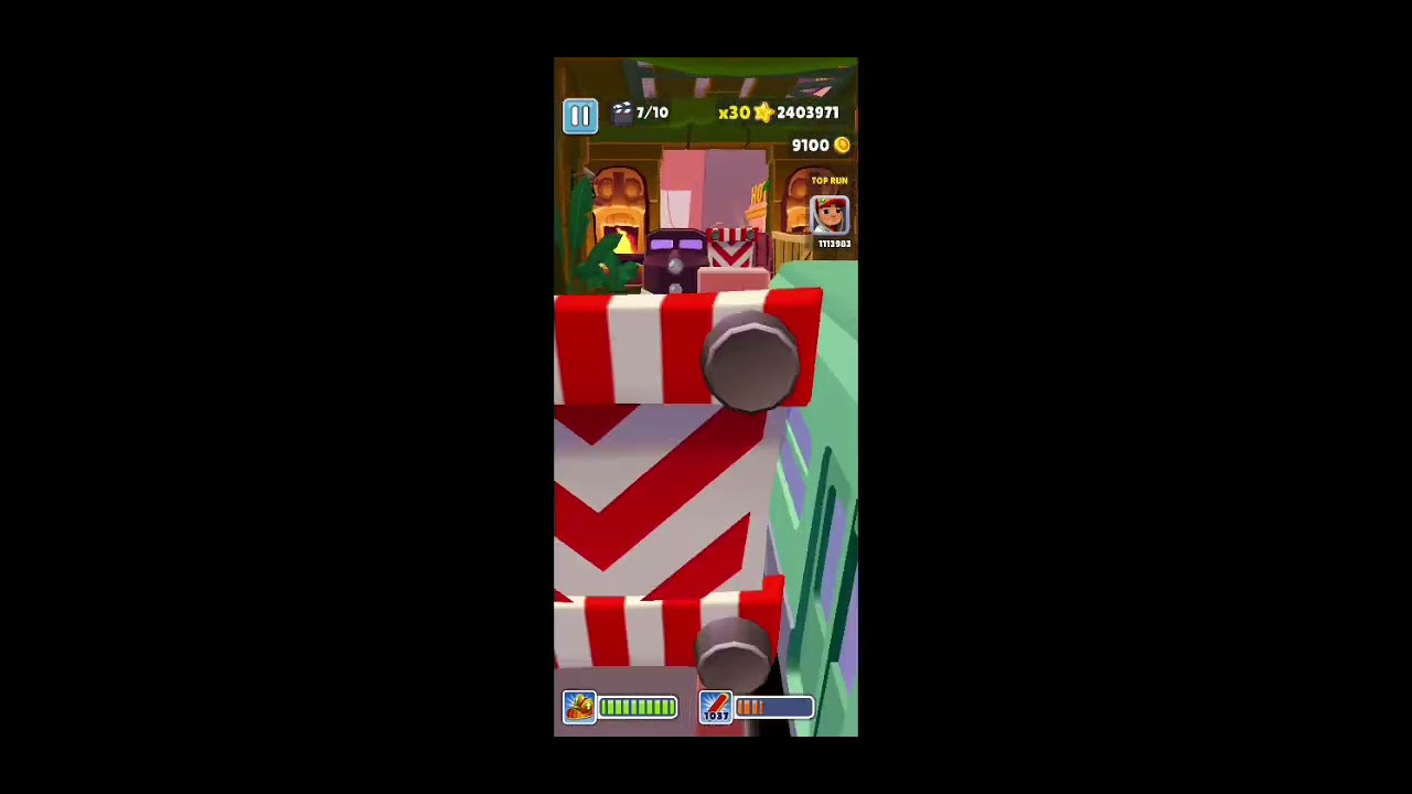 Play subway surfers and collected 10000 coins tips and tricks @krishnakite9 #subwaysurfers 