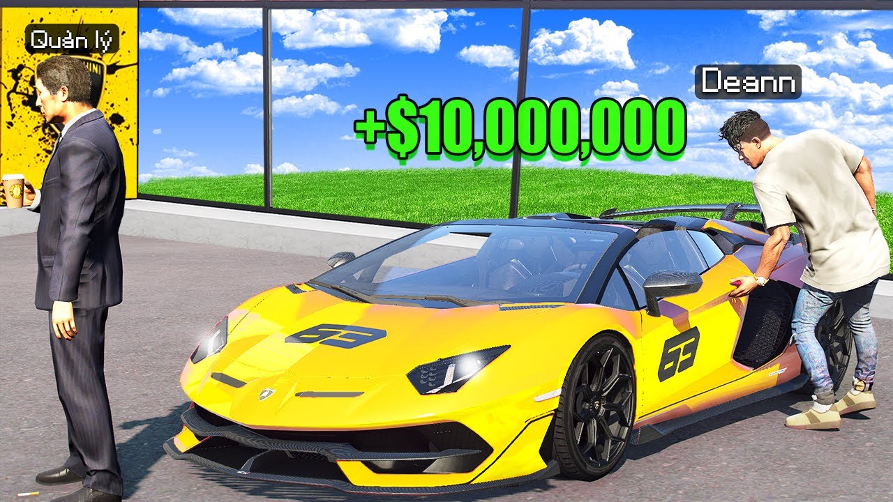 TRỘM MỌI LAMBORGHINI Từ ĐẠI L&Yacute; Trong GTA 5!