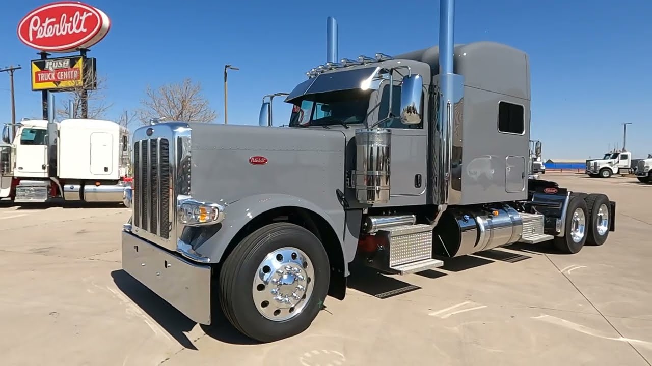 2022 North Sea Gray Peterbilt 389 For Sale - Keith Couch 970-691-3877 or couchk@rushenterprises.com