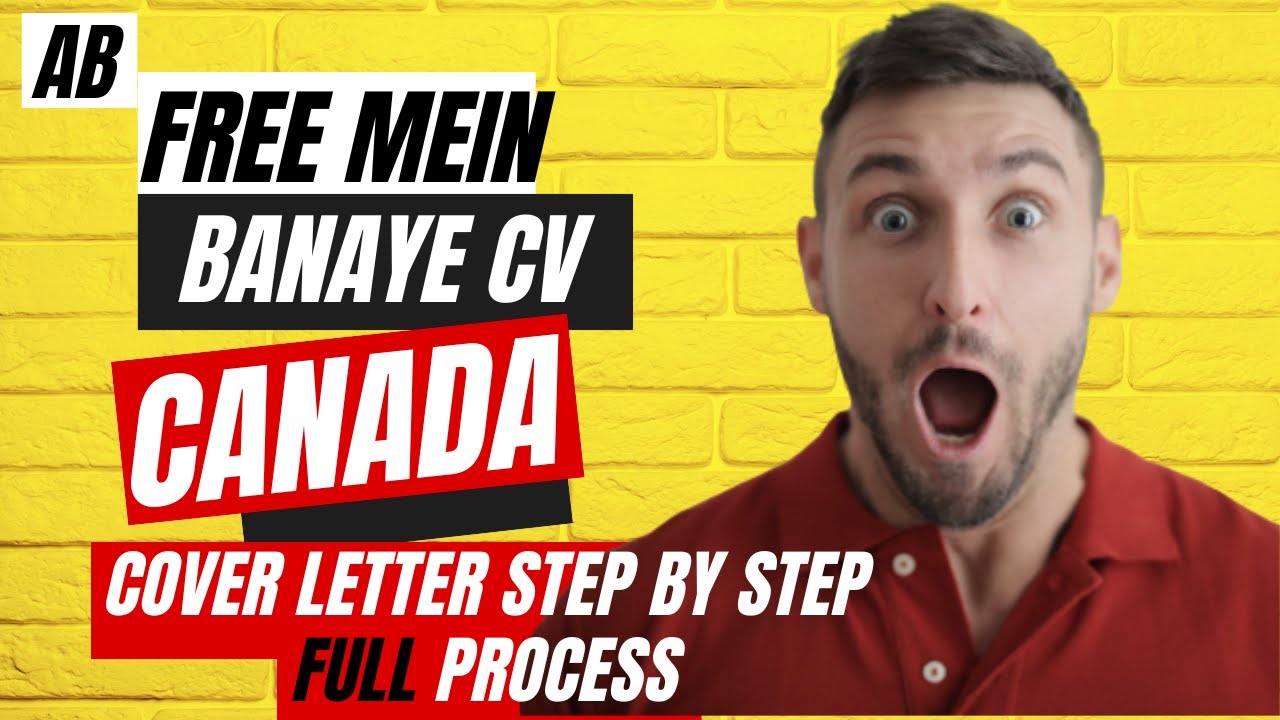 Free Canadian Resume | How to write Canada Style (Cover Letter Tips) CV/Resume Format 2023 |