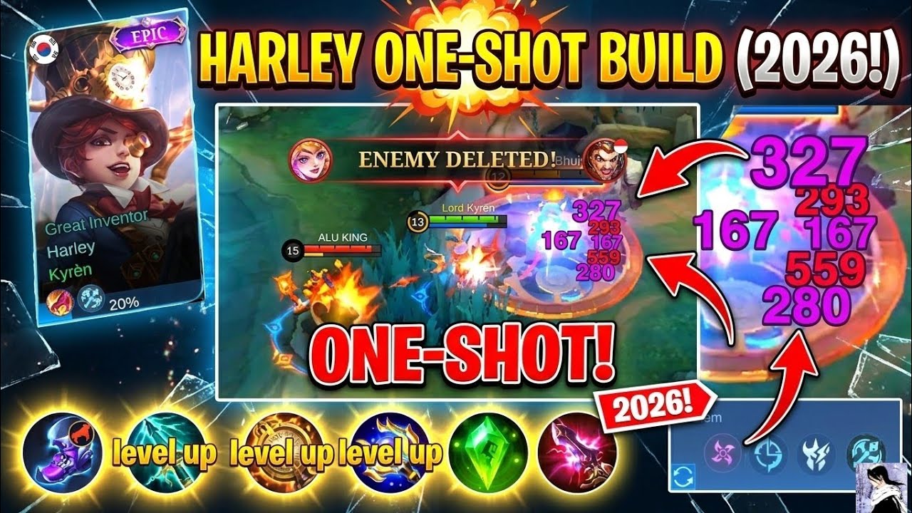 The Ultimate Harley One Shot Build 🎩✨ | Best Magic Build 2026