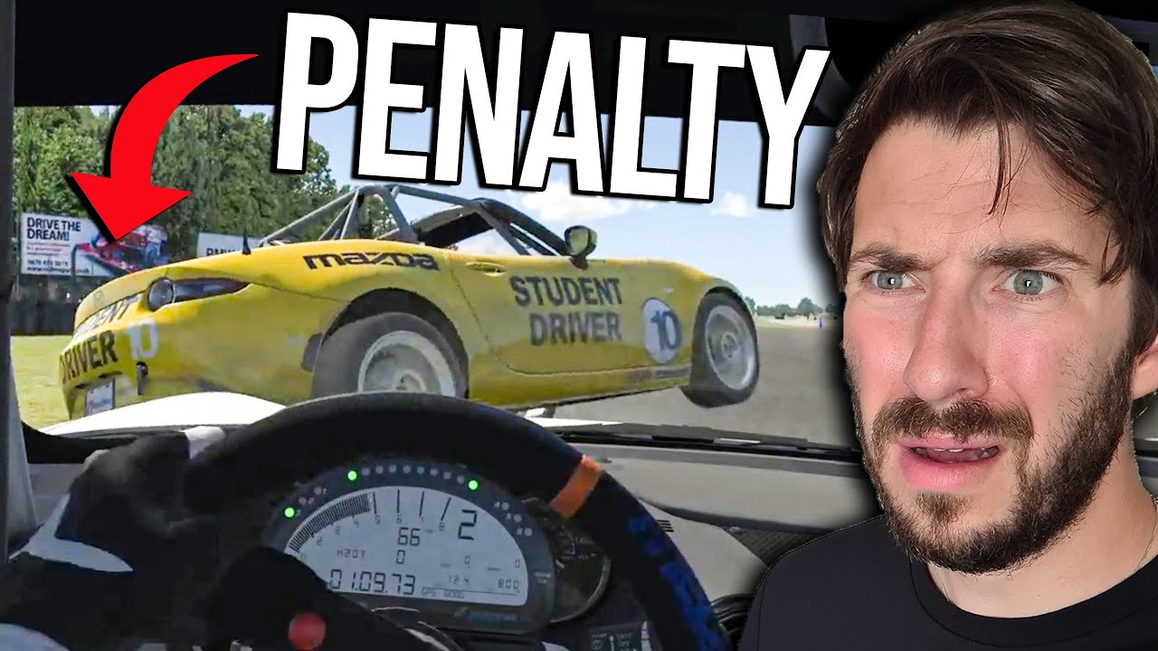 О чём думал этот парень?! — Судим аварии в гонках Sim Racing