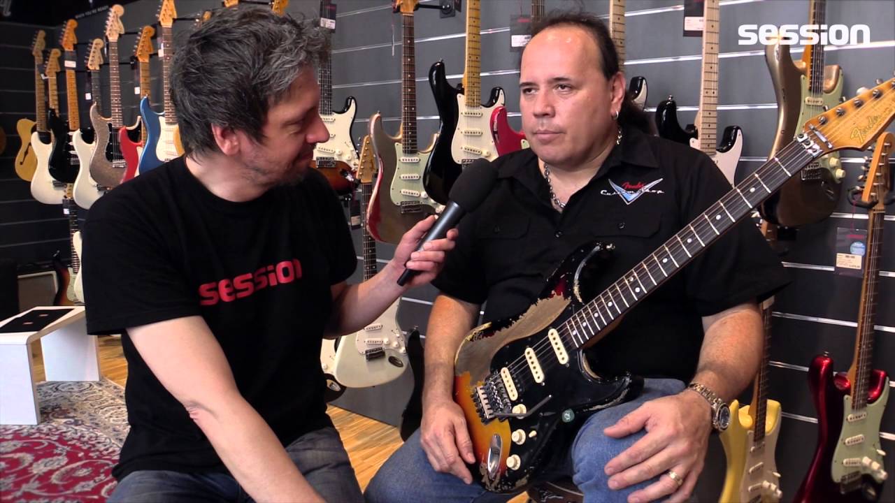 Interview with FENDER Custom Shop Masterbuilder John Cruz at session Frankfurt