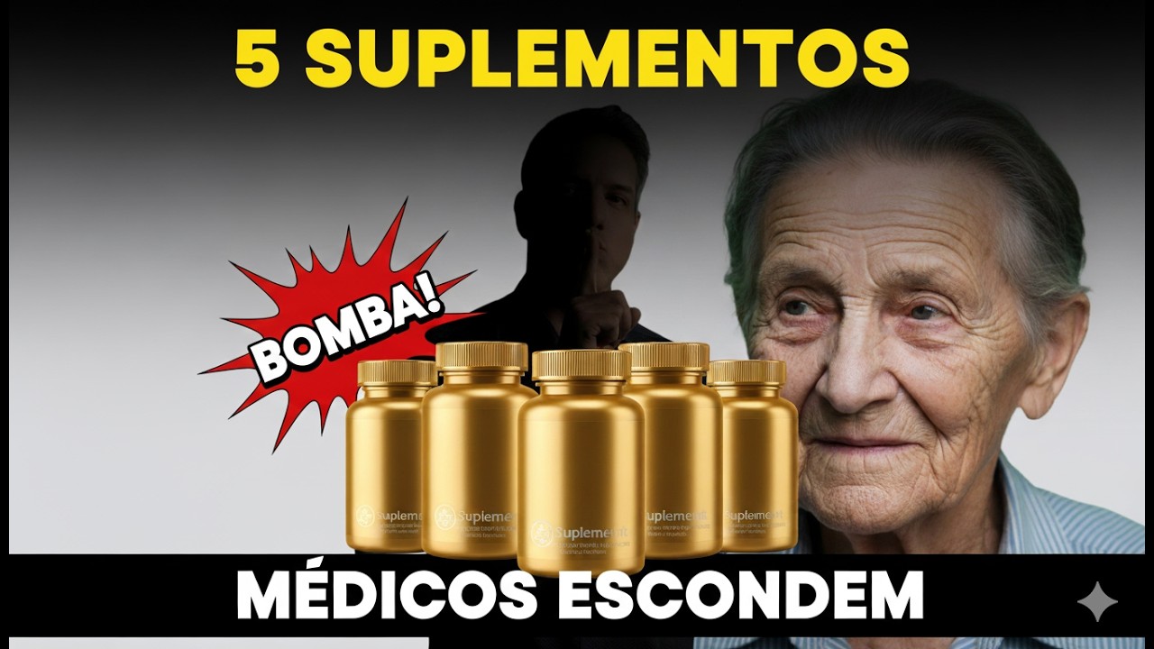 5 Suplementos para Mem&oacute;ria que M&Eacute;DICOS ESCONDEM de Idosos (BOMBA!)
