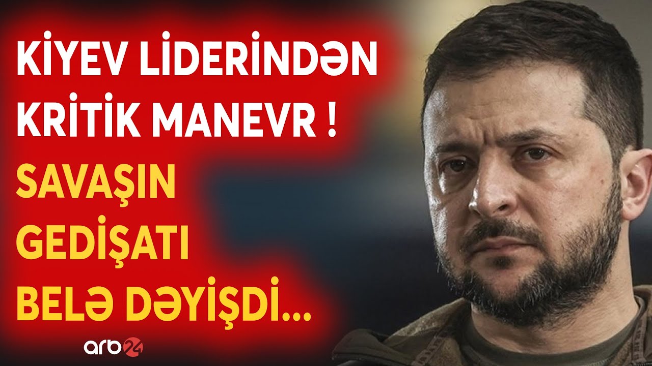 SON DƏQİQƏ! Zelenskidən AÇIQLAMA - Kiyev lideri bu şəxslə TELEFONDA DANIŞDI - Savaşın GEDİŞİ DƏYİŞİR