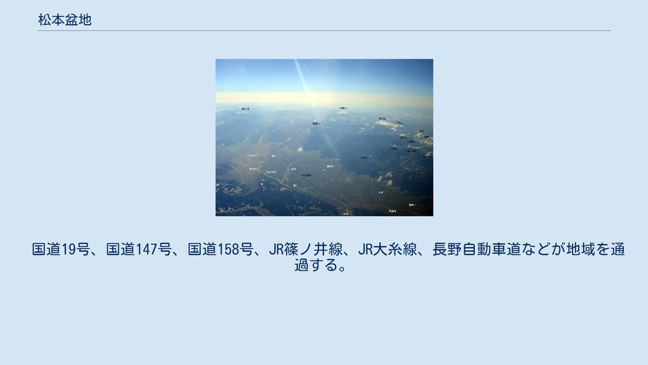 松本盆地