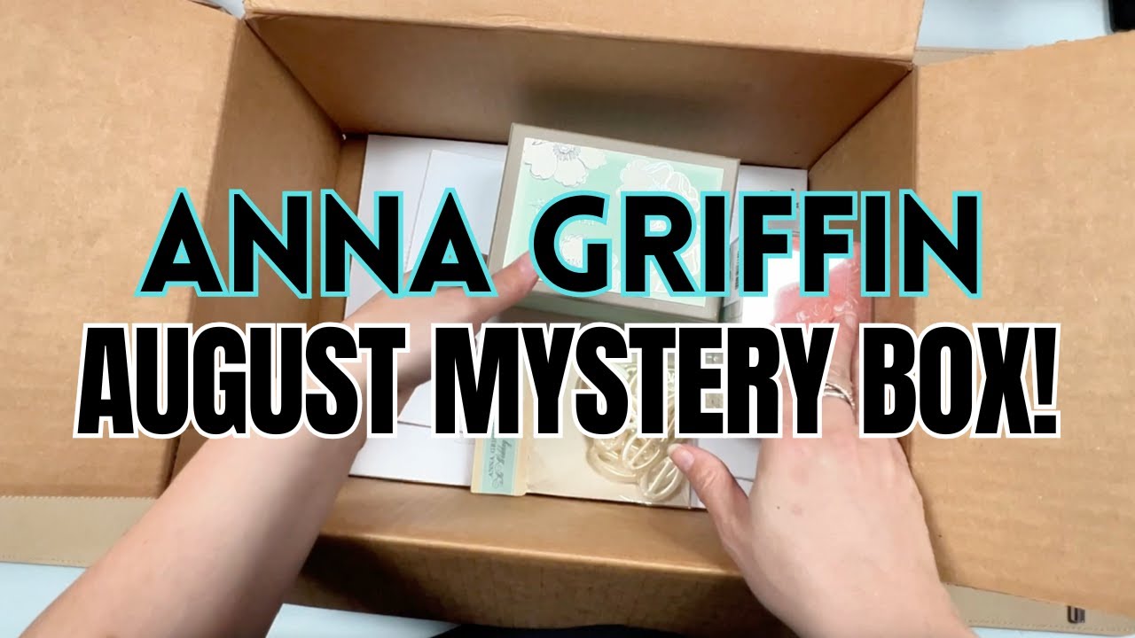Anna Griffin Mystery Box Unboxing | Scrapbooking & Cardmaking Treasures!