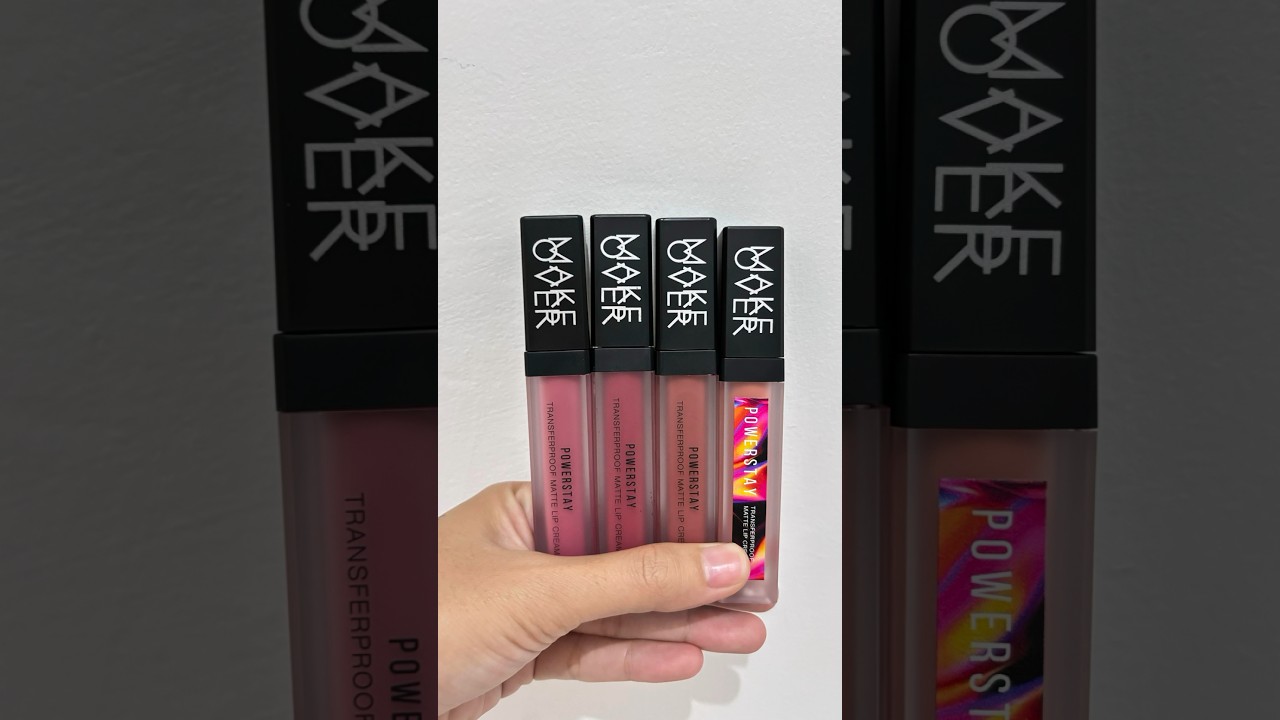 Makeover powerstay transferproof matte #makeoverpowerstay #lipcream #recommendedlipstick #makeover