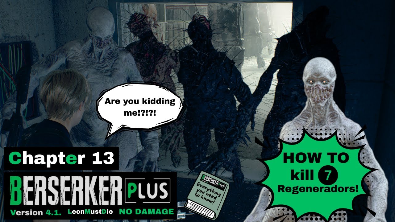 Berzerker Plus - Leon must die - Chapter 13 - No damage - We all love Regeneradors