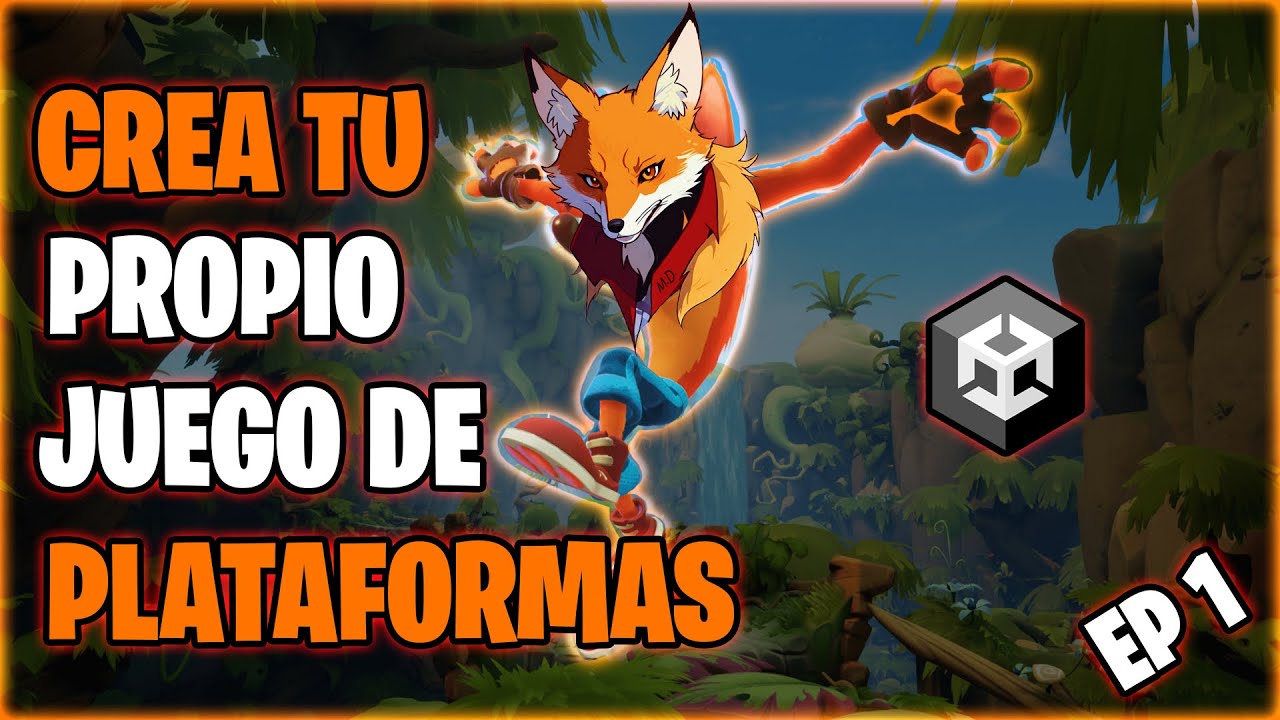 Cómo CREAR un JUEGO de PLATAFORMAS en Unity desde CERO - #1 Movimiento estilo Crash Bandicoot