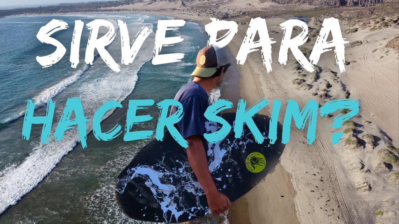 SKIMBOARD con la TABLA MÁS BARATA | FLATLAND en PICHIDANGUI