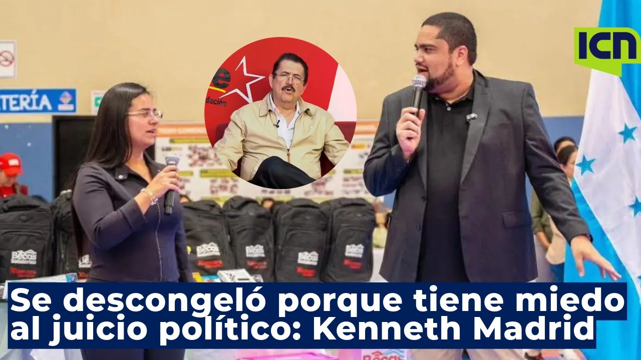'Mel' Zelaya tiró al agua a Isis Cuéllar y Carlos Cardona, explica Kenneth Madrid