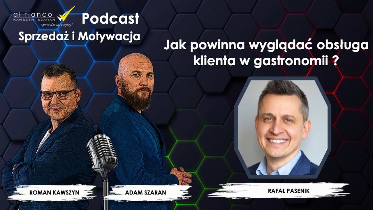 Podcast 11. Jak powinna wyglądać obsługa w gastronomii ? Podcast Sprzedaż i Motywacja.