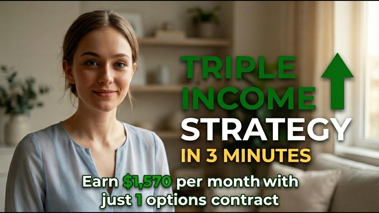 How I Target Triple Income With the Options Wheel (CSP + CC + Stock Profit)
