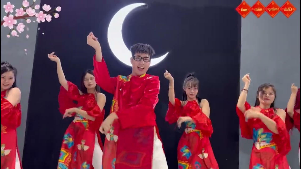 Đón xuân mix kìa tết đang sang