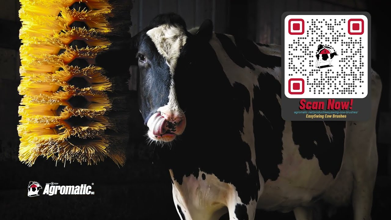 Agromatic: EasySwing Cow Brushes  - 4K