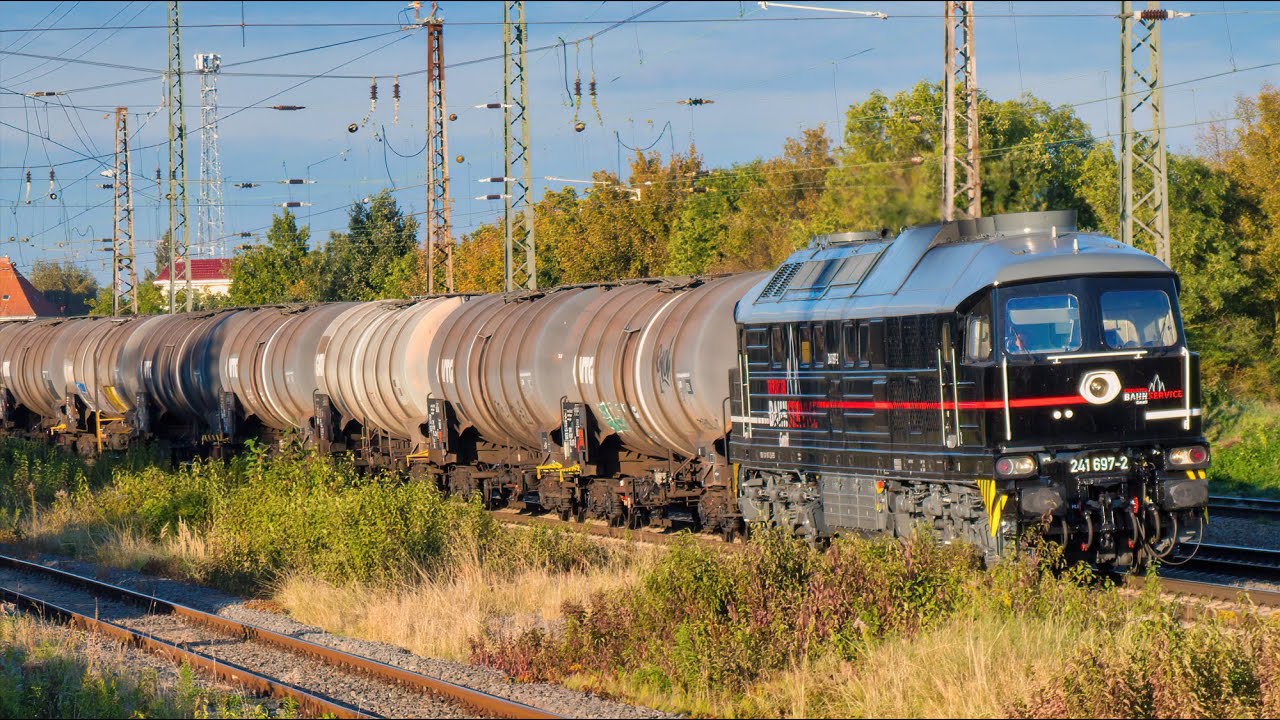 Bahnverkehr Großkorbetha Oktober 2023  (Teil 1)