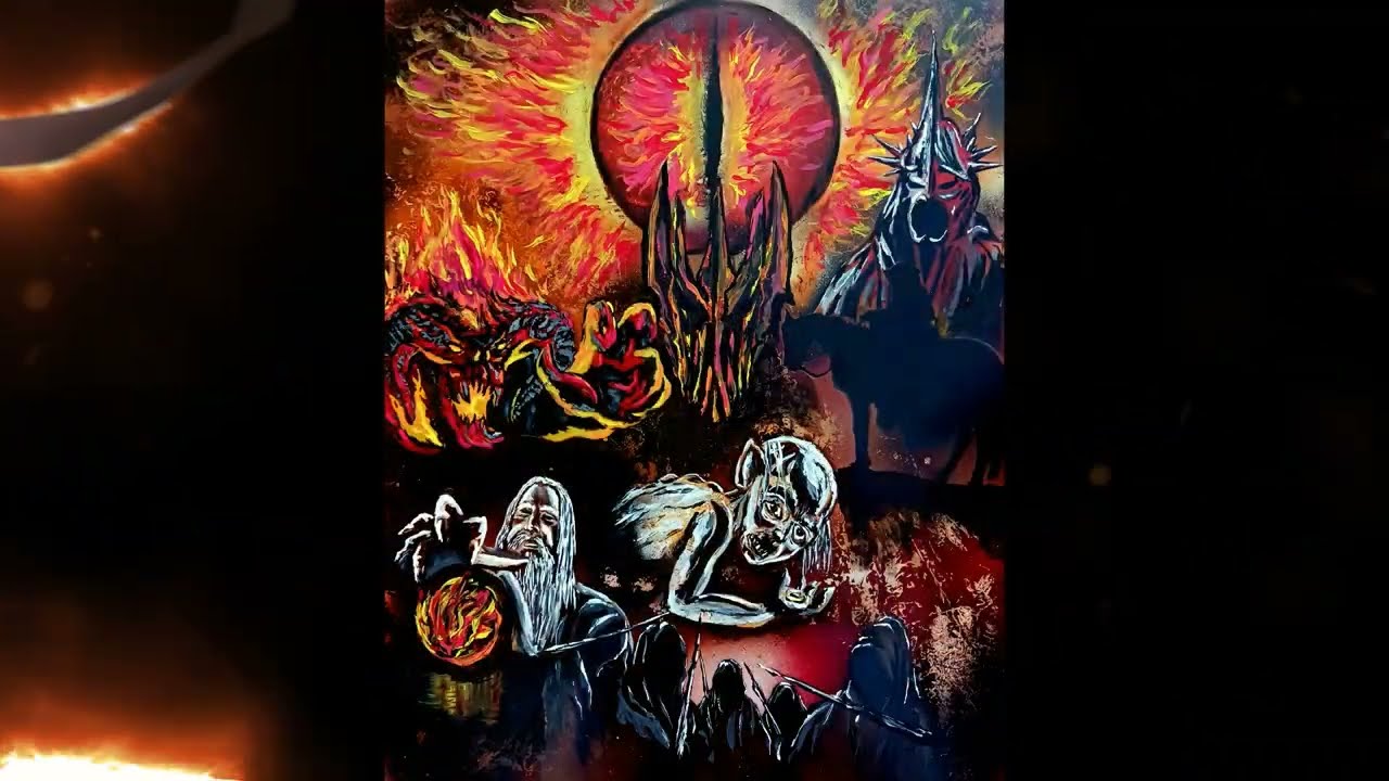 Painting the Bad Guys of The Lord of the Rings!