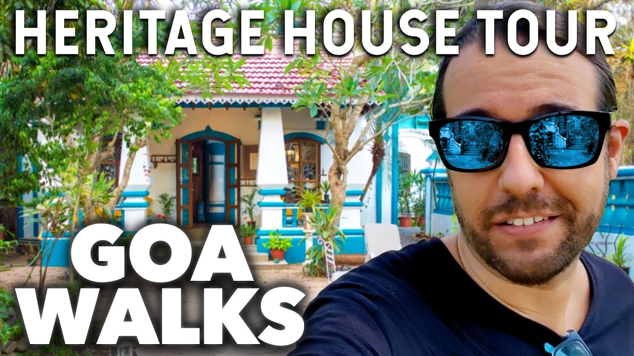 INSIDE A 100 YEAR OLD HERITAGE HOUSE IN GOA - Goa Home Tour