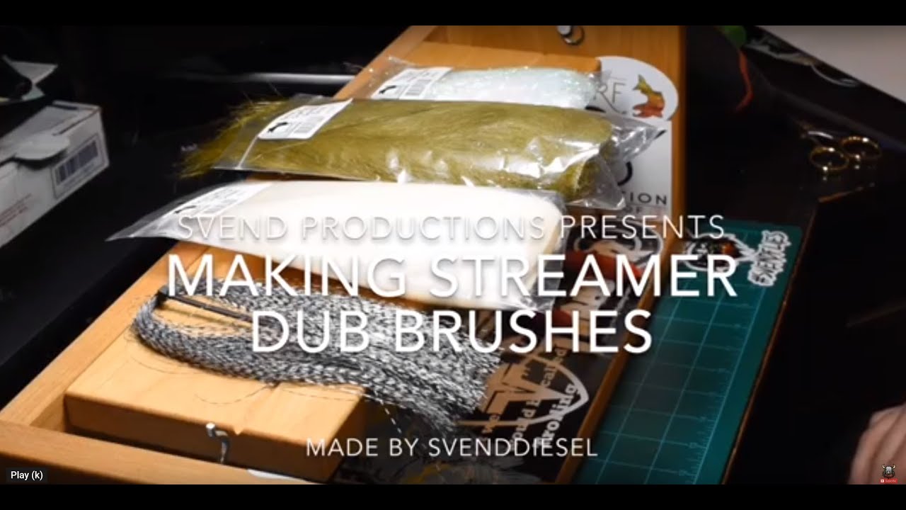 Craft Fur Streamer Dub Brush Tutorial