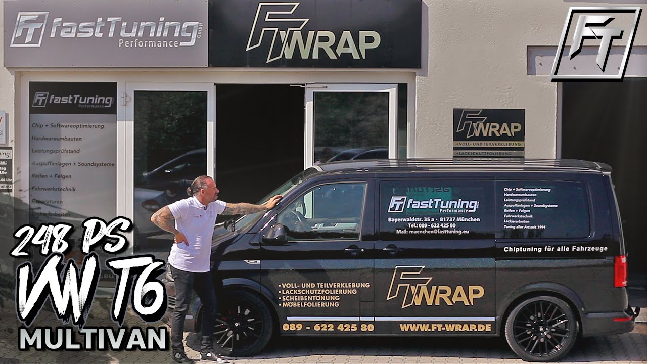 VW T6 Multivan Tuning | Komplettumbau & Motortuning | 248 PS 532 NM | FastTuning