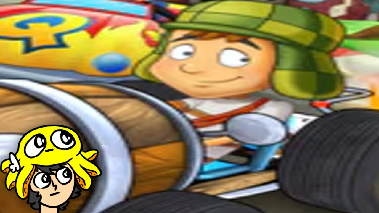 chaves kart &eacute; um jogo que existe e isso me perturba a noite