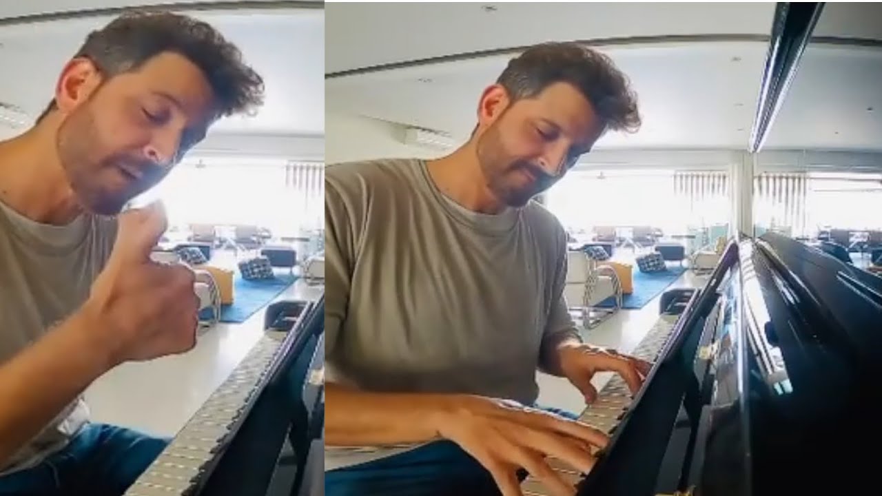 Hrithik Roshan Plays Piano With His 2 Thumbs During LUCKD0WN