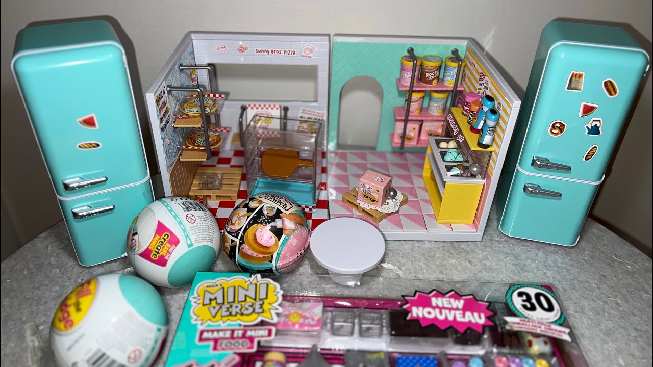 ✨ Come Open With Me! Mini Brands – Fill the Fridge part 5🧊🍓