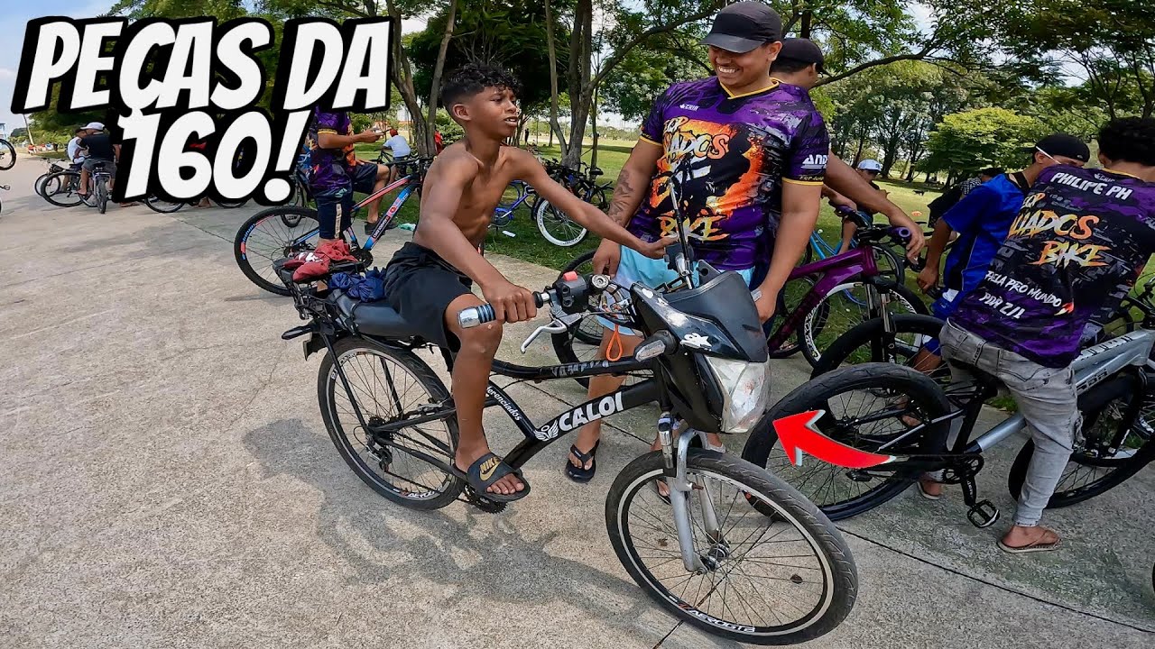 ELE MONTOU UMA BIKE INSPIRADA EM UMA MOTO!