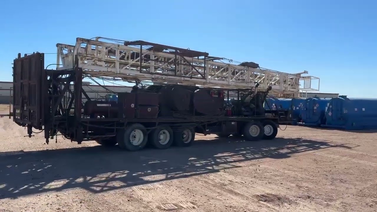 SKYTOP BREWSTER 4210 D/D Well Service Rig Selling at Auction on January 21, 2026