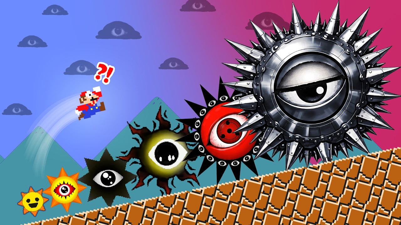Mario vs Suika | Every Mr.Sun Evolution Gets STRONGER Until GIANT METAL Mr.Sun!