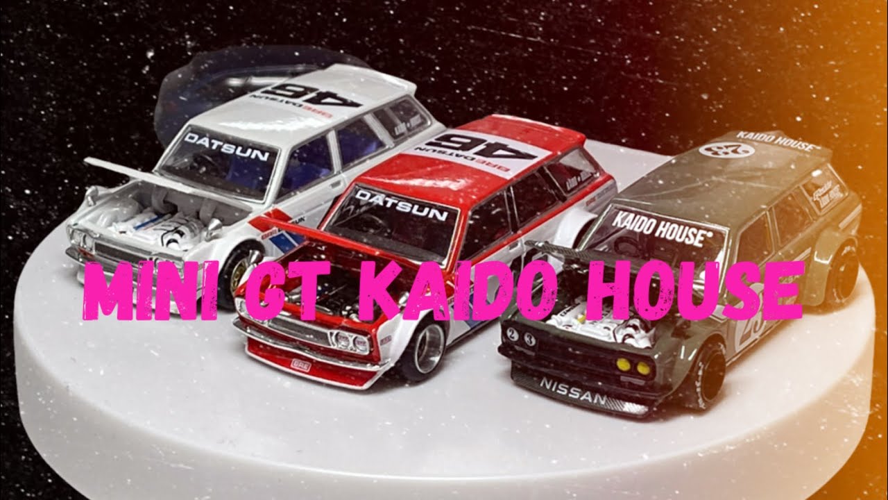 Mini GT & KAIDO HOUSE DATSUN 510 WAGON | Распаковка и обзор моделей Датсуна 510 Вагона