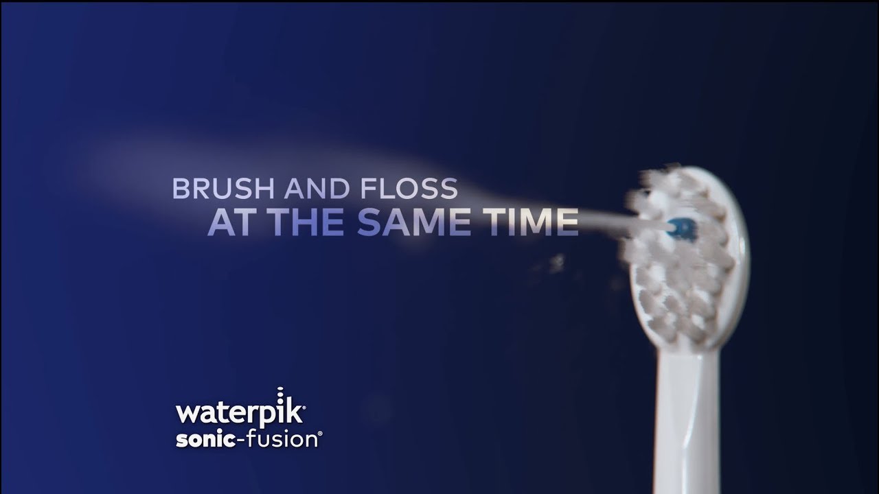 Waterpik&trade; Sonic-Fusion&trade; - Now It's Easy to Floss and Brush