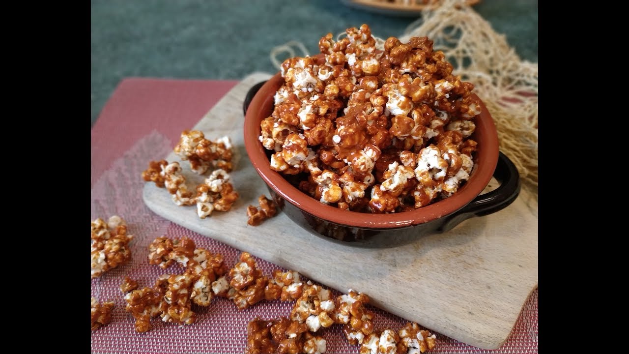 POP CORN CARAMELLATI .. SNACK DOLCI IRRESISTIBILMENTE BUONI!