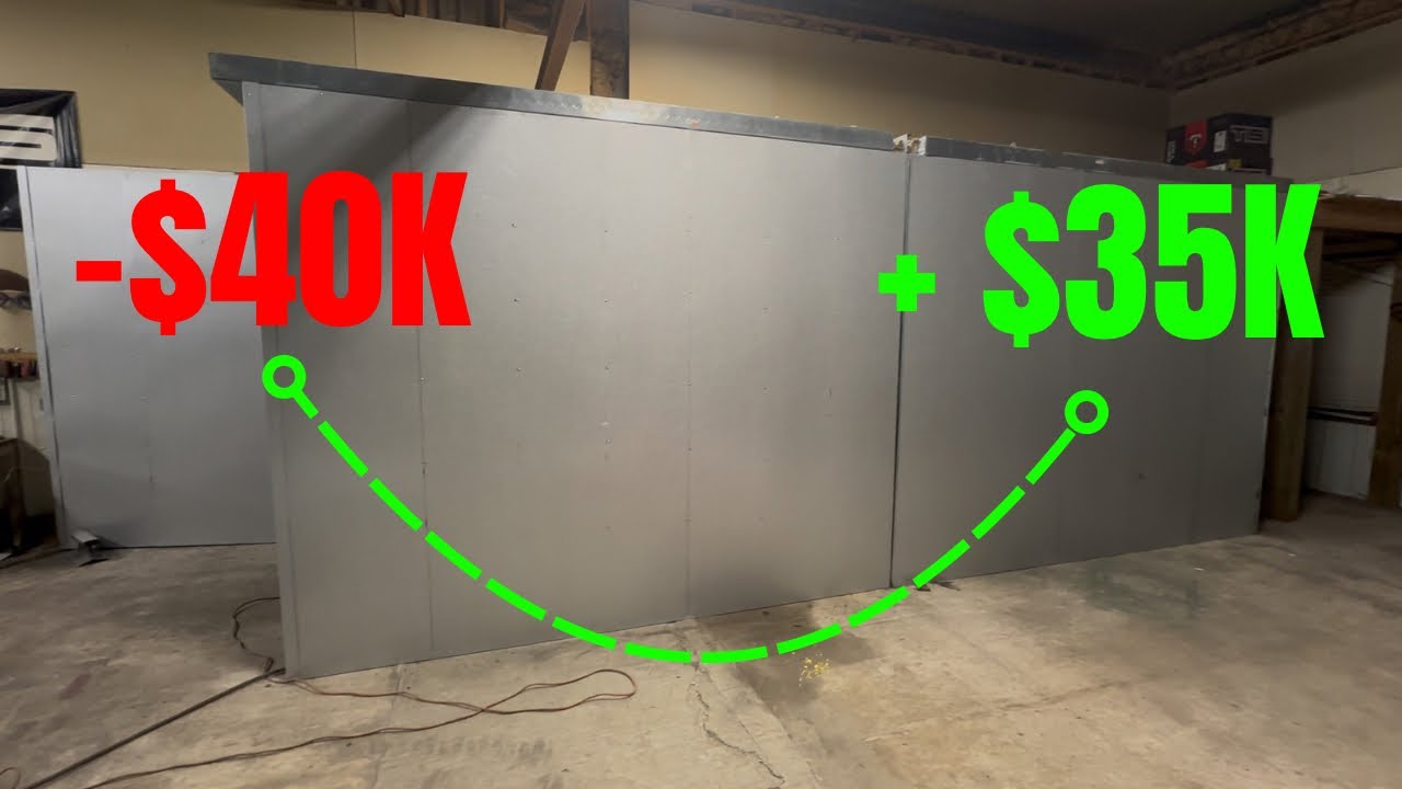 I Saved $35K and Built a DIY 20-Foot Powder Coating Oven