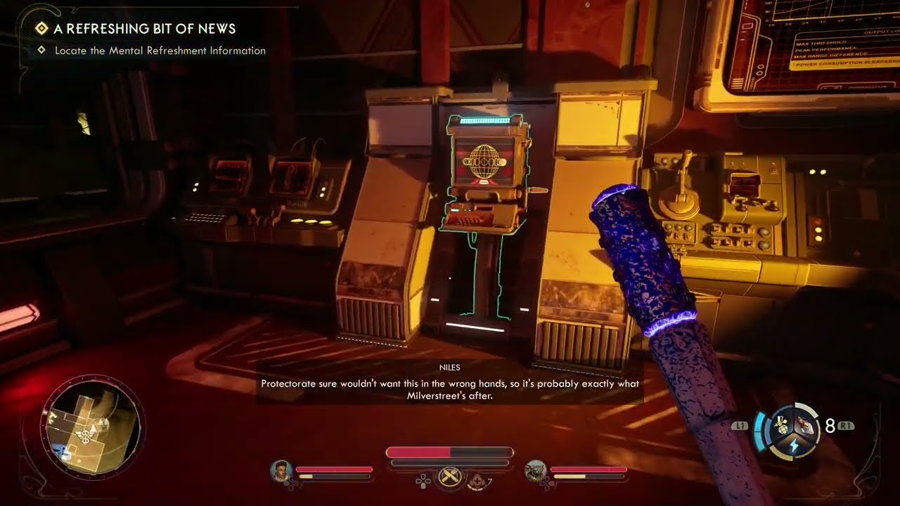 Locate The Mental Refreshment Information - A Refreshing Big of News | The Outer Worlds 2