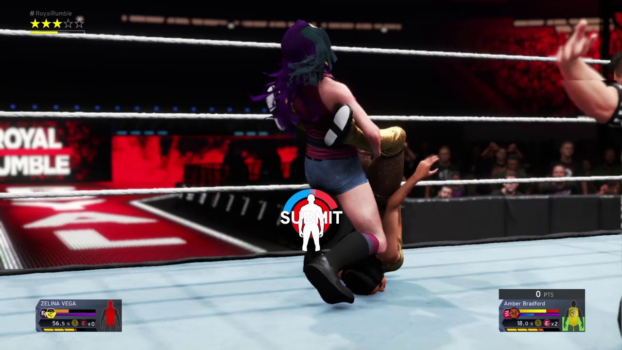 WWE 2K20 Gameplay - Zelina Vega vs. Amber Bradford