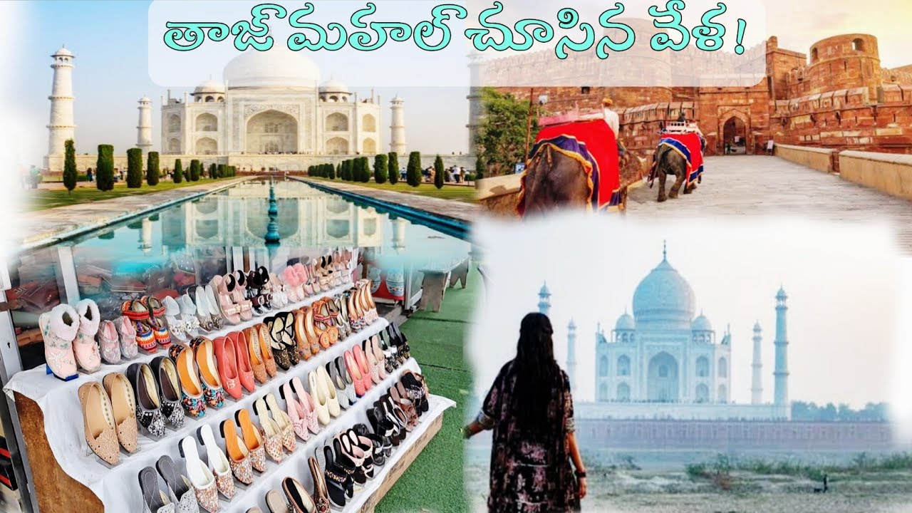 Agra Trip Details తాజ్‌మహల్ & ఆగ్రా కోట చుసాము Lifestyle Snaps 