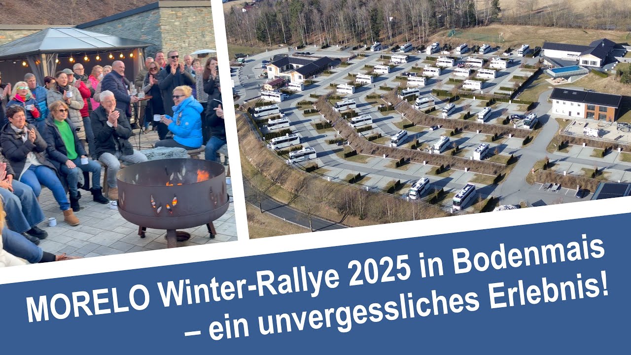 Unvergesslich! Die MORELO Winter-Rallye 2025 in Bodenmais #womoclick