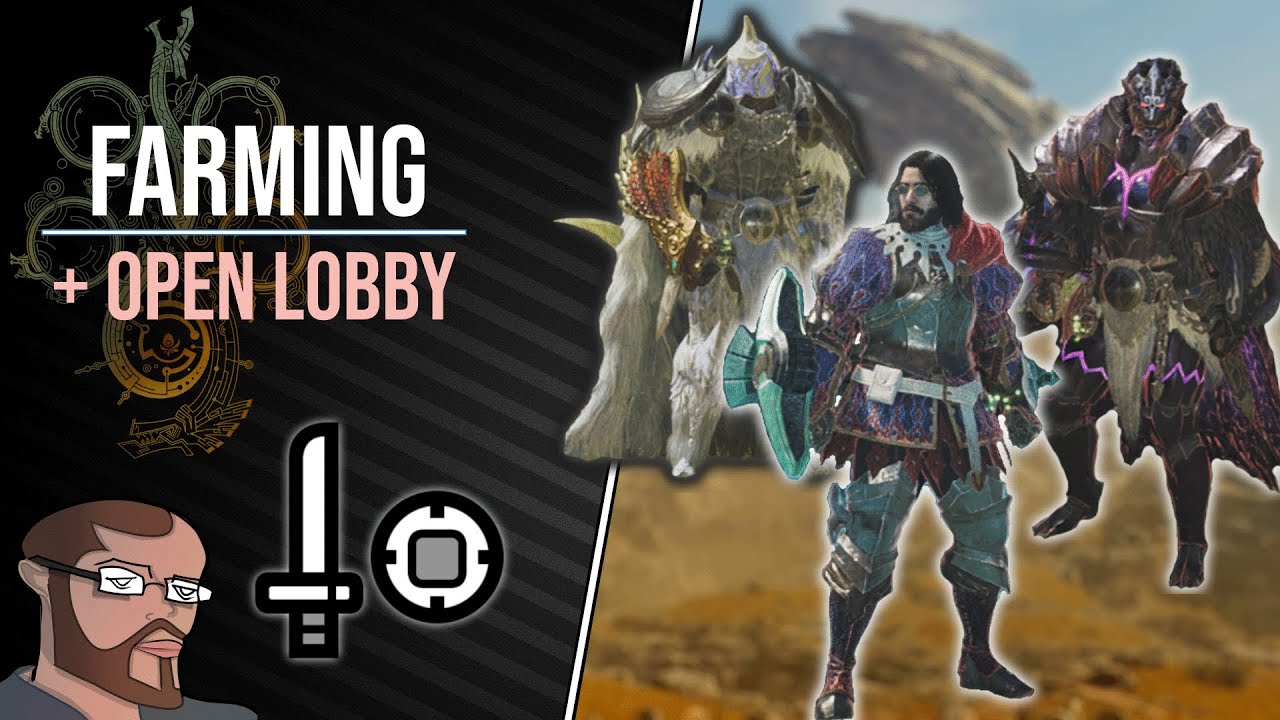 MH Wilds | Open Lobby + Farming with YOU