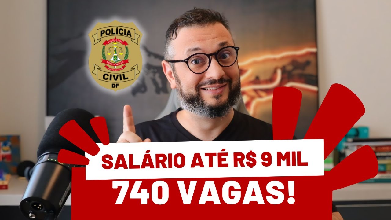 URGENTE! Saiu o Edital PCDF Administrativo: 740 Vagas e Sal&aacute;rios de at&eacute; R$ 9 Mil!