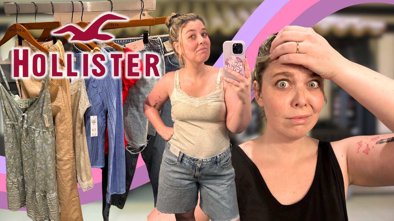 Size 12/14 Inside the Hollister Dressing Room!! (The 2000s are back?!)
