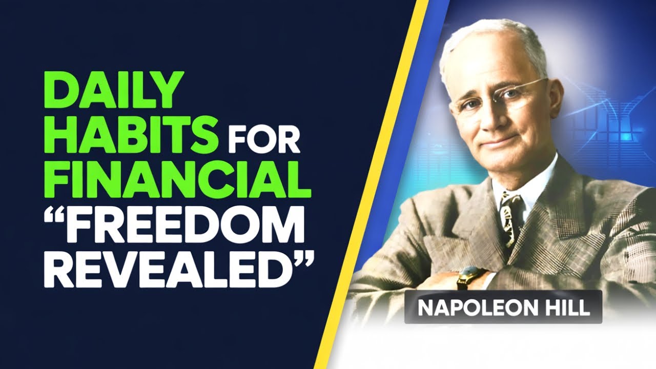 Napoleon Hill's DAILY HABITS for Financial FREEDOM Revealed